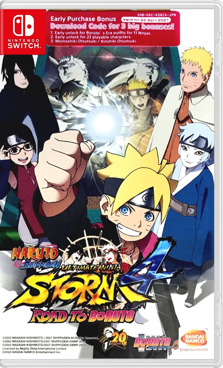 Naruto Shippuden: Ultimate Ninja Storm 4 - Road to Boruto Nintendo Switch  available at VideoGamesNewYork, VGNY